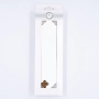 Musterfliese: Cecile White Glänzend Klee Vintage Gold