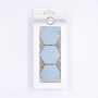 Musterfliese: Hexagon Sky Blue Matt