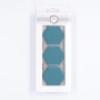 Musterfliese: Hexagon Groß Peacock Matt