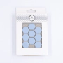Musterfliese: Hexagon Klein Sky Blue Glänzend