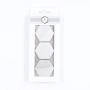 Musterfliese: Hexagon Groß Marble Matt