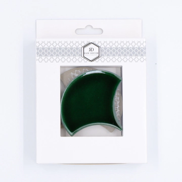 Musterfliese: Flabellum Groß Emerald Glänzend