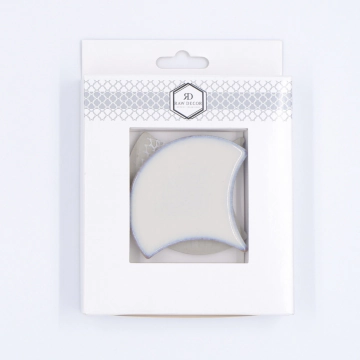 Musterfliese: Flabellum Creme Glänzend