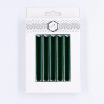 Musterfliese: Stick Emerald Glänzend
